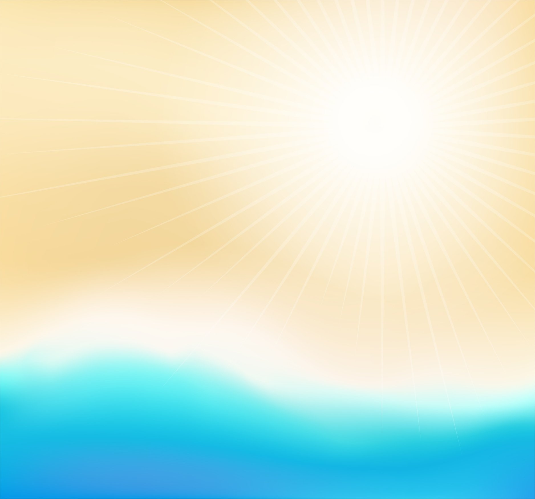 Beach Gradient Background